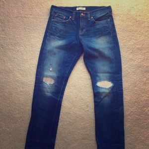 NWOT Madewell Rivet & Thread Boyfriend Jeans